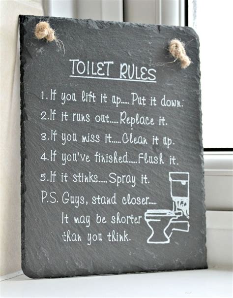 16 Hilarious And Clever Bathroom Signs Small Joys