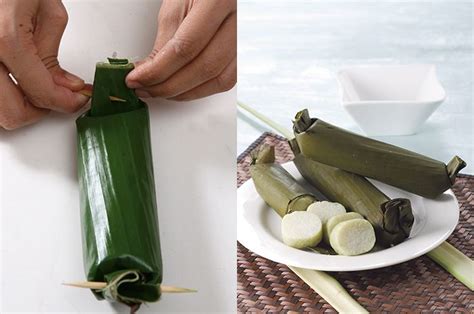 Coba resep lontong oncom berikut jika kamu ingin berkreasi. Cara Bikin Lontong Dengan Daun Pisang / Bento Mania 3 Cara ...