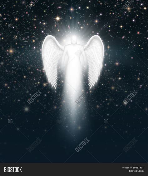 Angel Night Sky Image And Photo Free Trial Bigstock