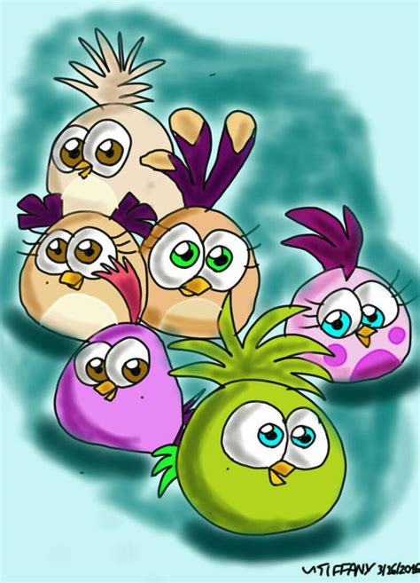 Hatchlings As Normal Angry Birds By Angrybirdstiff On Deviantart