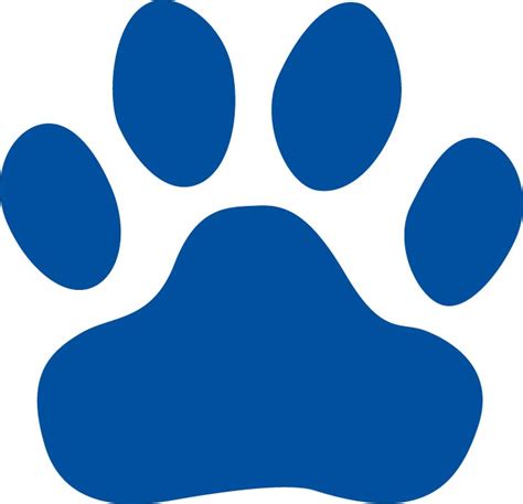 Panthers Paw Print Clipart Best