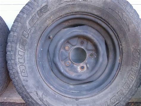 Sold 50s Ford F 100 Wheels Set Of 4 The Hamb