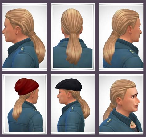 Gents Smooth Pony Tail Hair At Birksches Sims Blog Sims Updates