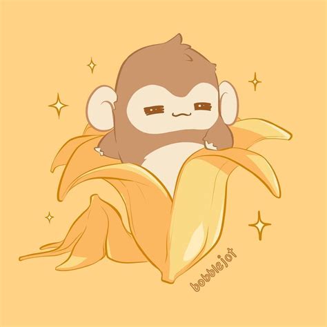 Kawaii Cute Monkey Drawing Easy Img Lard