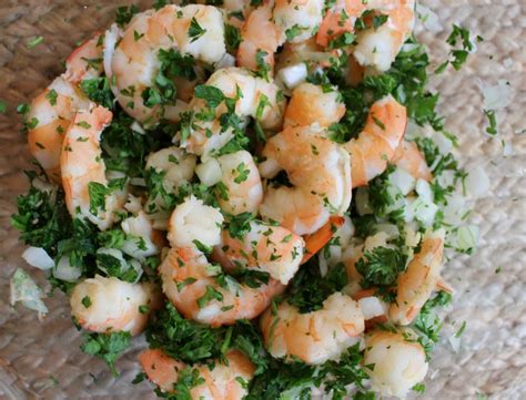 Popcorn shrimp make a nice appetizer or side dish for both adults and children. Delicious Marinated Shrimp Appetizer | Simple Make Ahead Entertaining