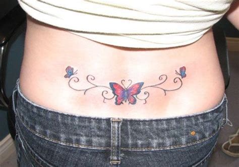 15 Stunning Butterfly Tattoo On Lower Back For Female ~ Tattoo Noir