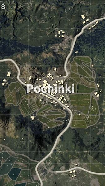 Players Landing Erangle Map Multiplayer Pochinki Pubg Universe Hd