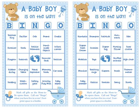 ¡10 Juegos Para Imprimir Para El Baby Shower 7c4