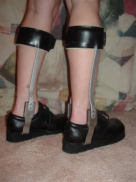 Womens Afo Leg Braces Showing Double Action Ankle Joints A Photo On