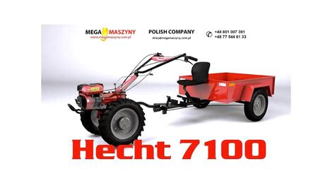 Kultivátor hecht 7100 je možné doplnit o velká 12 kola (nejsou součástí dodávky), se kterými jej snadno přeměníte na jednoosý traktor, vhodný pro. Mikrociągnik z przyczepką i akcesoriami HECHT 7100 SET ...