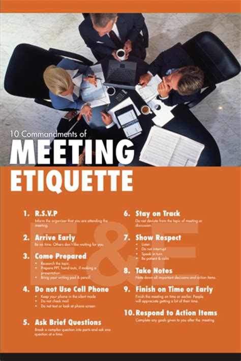 Meeting Etiquette Enablers And Enhancers
