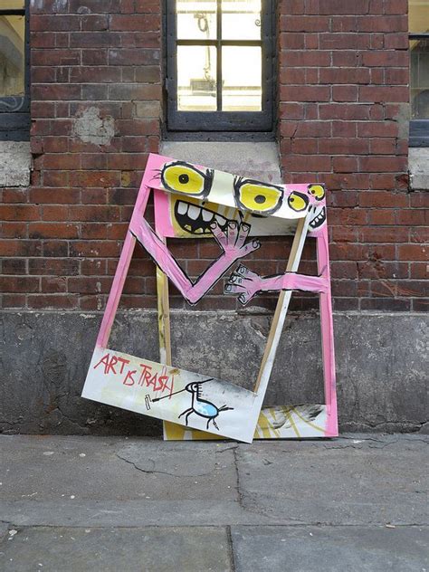 Art Is Trash Flickr Photo Sharing Trash Art Street Artists