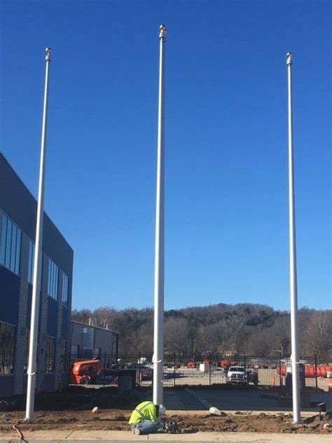 Commercial Flagpole Commercial Flagpoles Flagpole Installation