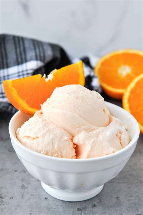 Orange Creamsicle Ice Cream Recipe Home Cooked Harvest