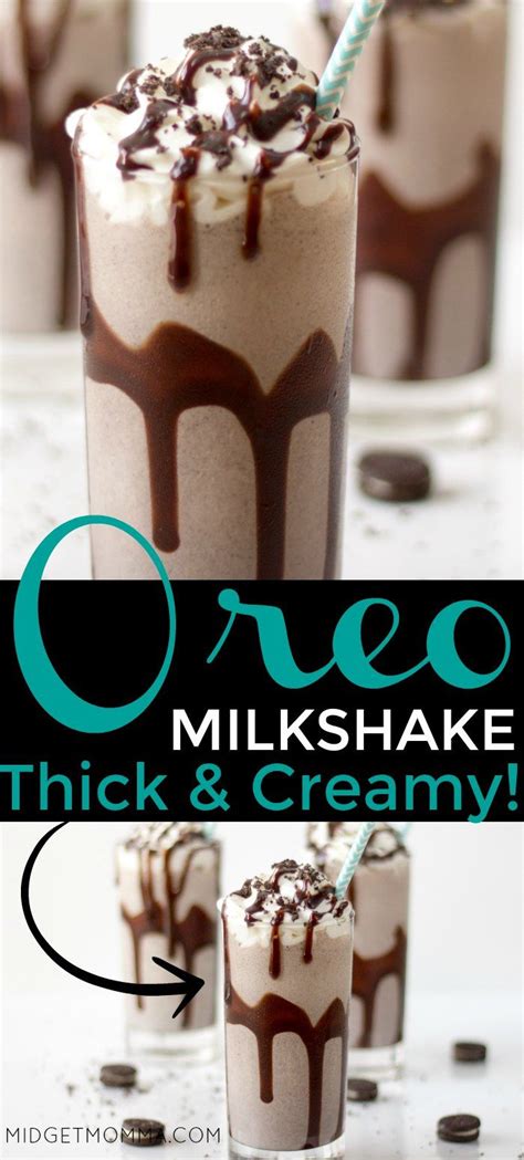 Oreo Milk Shake A Super Easy Milkshake Made With Vanilla