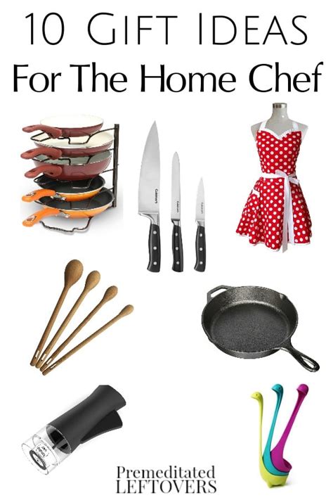 When you're trying to come up with gift ideas for someone who likes to cook, you want to find something that's both personal and practical. 10 Christmas Gift Ideas For Home Chefs
