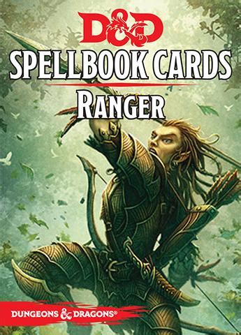 Spell cards for d&d 5e. D&D 5e: Spellbook Cards | Ranger v2 - Explorers' Emporium, Inc.