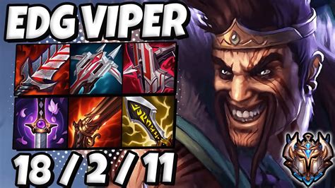 Draven Vs Lucian Adc Edg Viper Ranked Challenger Euw Patch