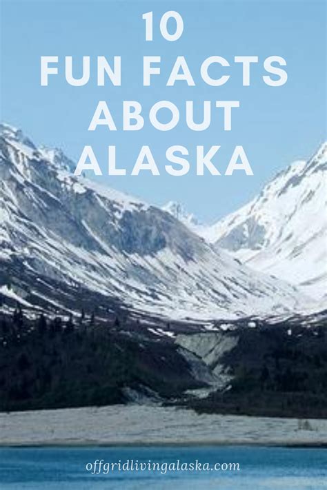10 Fun Facts About Alaska Alaska Travel Travel Fun Best Places To