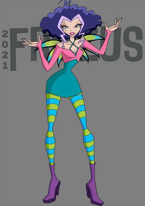 Stormy Trix Winx Club Crossover Witch By Frozusartstation On