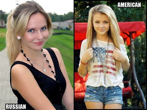 Russian Vs American Girls I Think Russians Looks More Beautiful What