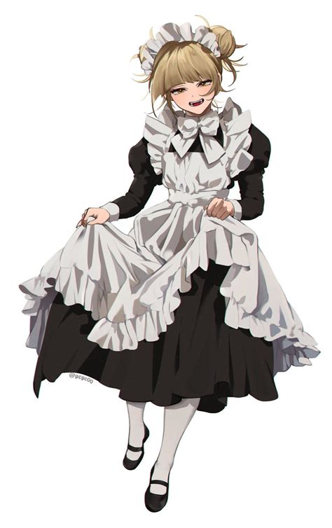 Tamaki In A Maid Outfit Toga In A Maid Outfit Maid Outfit Anime Anime Maid Maid Dress