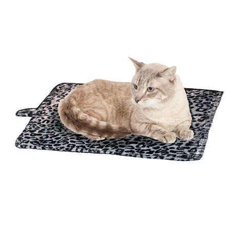 Cat Bed Purrfect Thermal Cat Mat Leapord Prints Gray Leopard Ebay