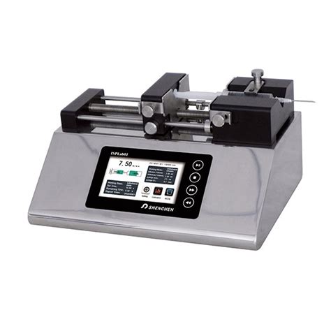 Laboratory syringe pumps for syringes from 5μl to ~150ml: ISPLab syringe pump with infusion/withdrawal and touch screen