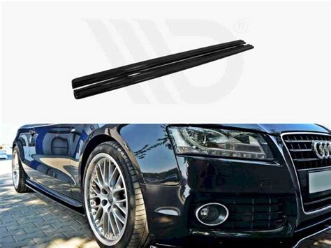 maxton side skirts diffusers audi s5 a5 a5 s line 8t 8t fl carbon look for audi a5 2007