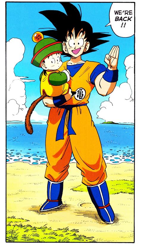 Goku And Gohan By Akira Toriyama Anime Dragon Ball Super Dragon Ball