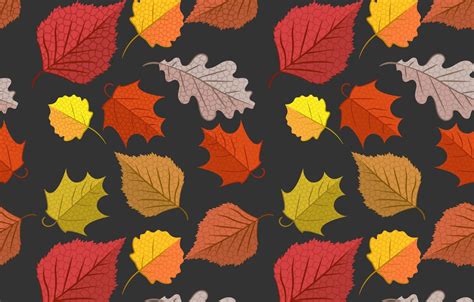 Autumn Pattern Wallpapers Wallpaper Cave