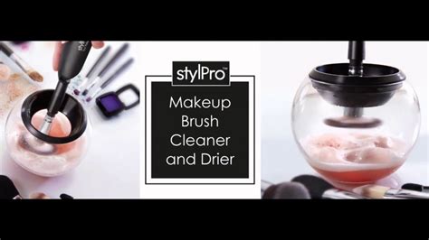 Stylpro Makeup Brush Cleaner And Drier Mini Demo Reviewsjust4u Youtube