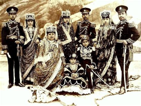 Standing Left To Right General Krishna Shumshere Rana With Hrh Princess Tara Rajya Laxmi Devi