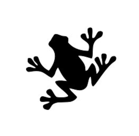 Simple Tree Frog Svg Digital Download For Cricut Cameo Etc Etsy