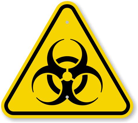 Biological Hazard Stickers