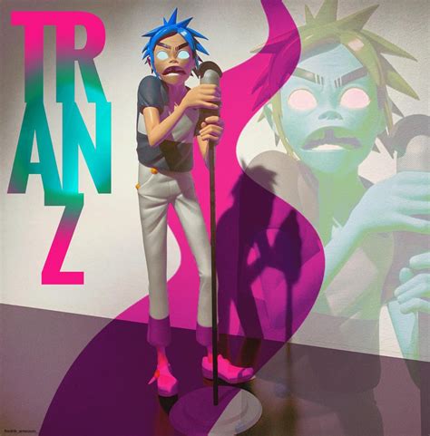 I Made A Cover For Tranz Using My 2d Figure Gorillaz