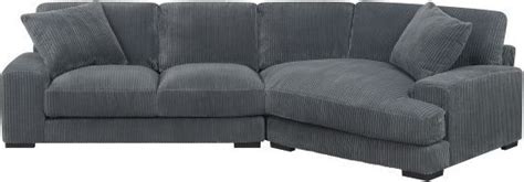 Porter International Designs Big Chill 2 Piece Pewter Sectional Set