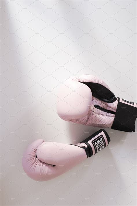Boxing Gloves Styled Image Pink ~ Health Photos ~ Creative Market