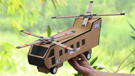 How To Make Rc Controlled Cargo Helicopter Diy Helicopter With