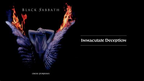 Black Sabbath Immaculate Deception Lyrics Youtube