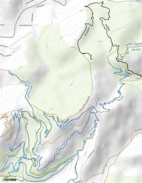 Codgers Mountain Biking Trails Trailforks