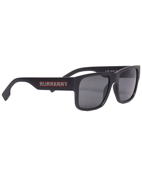 Burberry Be4358 57mm Sunglasses In Black For Men Lyst Uk
