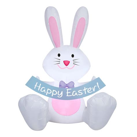 5ft Airblown® Inflatable Easter Bunny Michaels