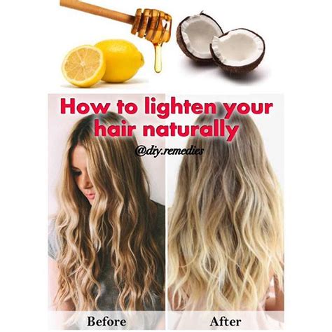 How to lighten your hair quickly and naturally at home without damage, using lemon juice, vinegar, baking soda, peroxide, bleach, overnight solutions combine two parts water with one part lemon juice in a spray bottle and apply to damp hair. How to Use Lemon Juice to Lighten Hair - My Daily Time ...