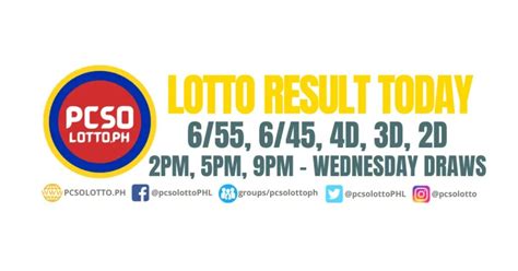 Pcso Lotto Result August 9 2023 Lotto Result Today