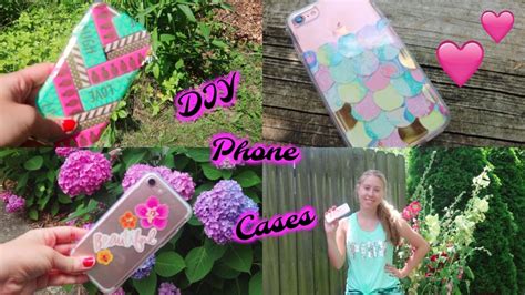 easy and cute diy phone cases youtube