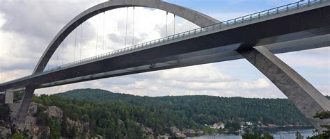Svinesund Bridge Norway And Sweden Bridge Lighting