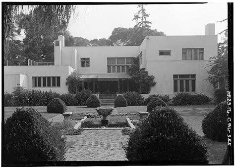 Irving Gill Architect House For Walter L Dodge Los Angeles 1914