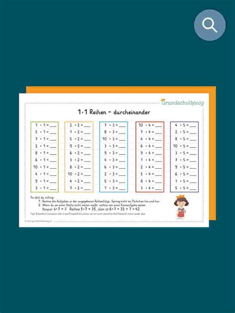 Die grundschule blanke ist eine von 13 grundschulen in der schönen wasserstadt nordhorn. Gemischte Reihen zum 1x1 in 2020 | Grundschulkönig ...