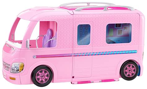 Barbie Fbr34 Camper Van Vehicle Fashion Doll And Accessories Kids Toy